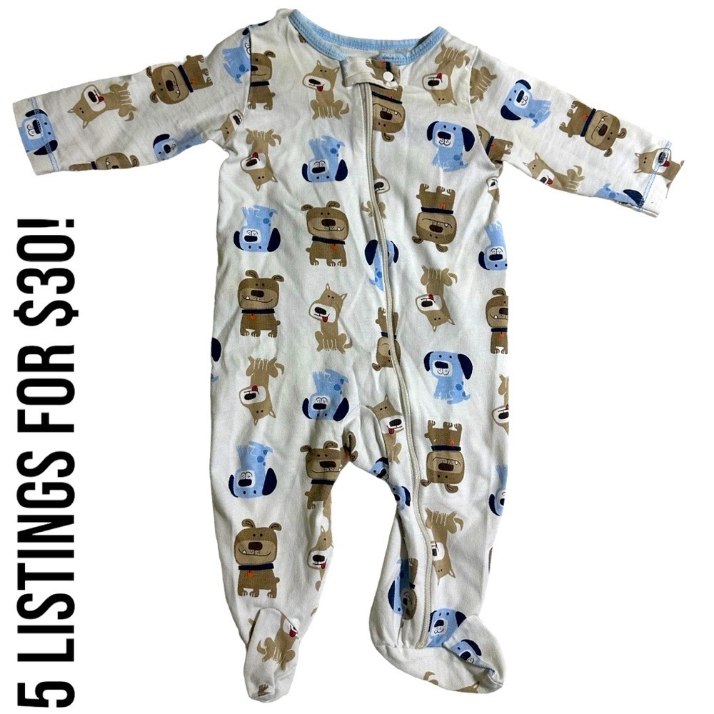 Baby Boy 6 Months Footies